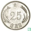 Denemarken 25 øre 1891 - Afbeelding 2