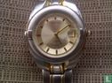 PAOLO GUCCI SILVER & GOLD TONE MEN's WATCH PG501TC - Afbeelding 1