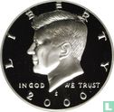 États-Unis ½ dollar 2000 (BE - cuivre recouvert de cuivre-nickel) - Image 1