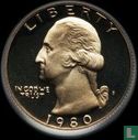 Verenigde Staten ¼ dollar 1980 (PROOF) - Afbeelding 1