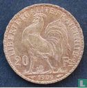 France 20 francs 1909 - Image 1
