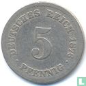 Deutsches Reich 5 Pfennig 1876 (G) - Bild 1