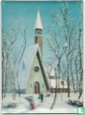 Kerkje in de sneeuw - Image 1