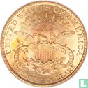 États-Unis 20 dollars 1895 (sans S) - Image 2