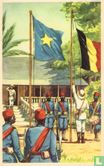 Sinds 1908 wappert de Belgische vlag naast de Congolese - Bild 1