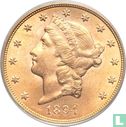 United States 20 dollars 1894 (S) - Image 1