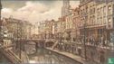 Utrecht : De oude gracht - Afbeelding 1