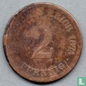 Duitse Rijk 2 pfennig 1874 (E) - Afbeelding 1