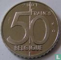 Belgium 50 francs 2001 (FRA) - Image 1