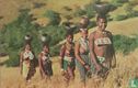 Young Zulu girls fetching water - Image 1