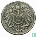 Empire allemand 5 pfennig 1919 (F) - Image 2