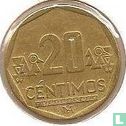 Pérou 20 céntimos 2001 - Image 2