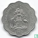 Bahamas 10 cents 1985 (without mintmark) - Image 1