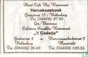 Hotel Cafe Bar Restaurant Heinekenshoek - Image 1