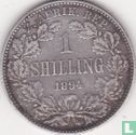 South Africa 1 shilling 1894 - Image 1