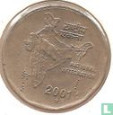 India 2 rupees 2001 (Hyderabad) - Image 1