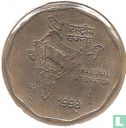 Inde 2 roupies 1998 (Taegu) - Image 1