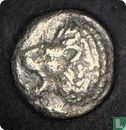 Miletos, Ionia, AR 1/12 stater, 550-494 BC, onbekend heerser - Afbeelding 1