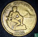 Philippines 5 centavos 1962 - Image 1