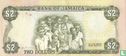 Jamaïque 2 Dollars ND (1976/L1960) - Image 2