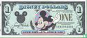 1 Disney Dollar 1991 - Image 1