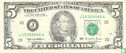 United States 5 dollars 1995 J - Image 1
