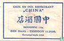 Chin. en Ind. Restaurant "China"  - Image 1