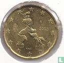 Italien 20 Cent 2003 - Bild 1