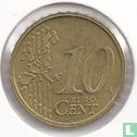 Italie 10 cent 2002 (variante 1 de 3) - Image 2