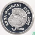 Italie 5 euro 2008 (BE) "100th anniversary of the birth of Anna Magnani" - Image 1