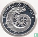 Italië 5 euro 2007 (PROOF) "5 years Signature of the Kyoto Protocol" - Afbeelding 1