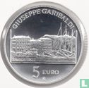 Italië 5 euro 2007 "200th anniversary of the birth of Giuseppe Garibaldi" - Afbeelding 2