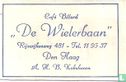 Café Billard "De Wielerbaan"  - Bild 1