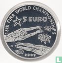 Italy 5 euro 2009 (PROOF) "World Aquatics Championships in Rome" - Image 1