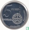 Portugal 5 euro 2003 (Numisbrief) "150th anniversary of the first Portuguese stamp" - Image 3