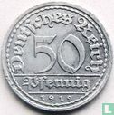 Deutsches Reich 50 Pfennig 1919 (D) - Bild 1