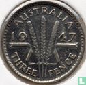 Australië 3 pence 1947 - Afbeelding 1