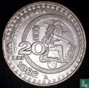 Mexico 20 pesos 1982 "Maya culture" - Afbeelding 1