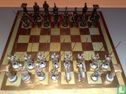 Bonzen schaakbord - Afbeelding 1