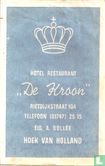 Hotel Restaurant "De Kroon"  - Afbeelding 1