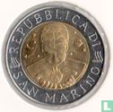 San Marino 500 lire 1999 "Exploration" - Afbeelding 2