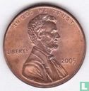 Vereinigte Staaten 1 Cent 2005 (ohne Buchstabe) - Bild 1