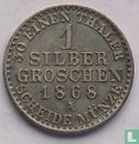 Pruisen 1 silbergroschen 1868 (A) - Afbeelding 1
