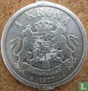 Sweden 1 krona 1877 - Image 1