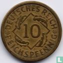 Empire allemand 10 reichspfennig 1926 (A) - Image 2