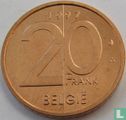 Belgique 20 francs 1997 (NLD) - Image 1