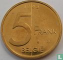 Belgium 5 francs 1995 (NLD) - Image 1