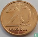 België 20 francs 1997 (FRA) - Afbeelding 1