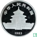 China 10 yuan 1983 (PROOF) "Panda" - Afbeelding 1