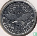 Nieuw-Caledonië 1 franc 1997 - Afbeelding 2